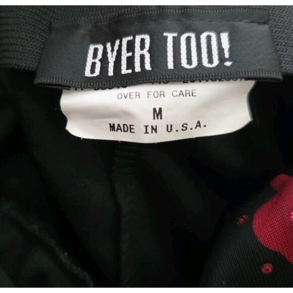 VTG Byer Too Dress 90s Y2K Floral Maxi Sheer Glam Goth Fairy Whismigoth USA Rose - Picture 9 of 14